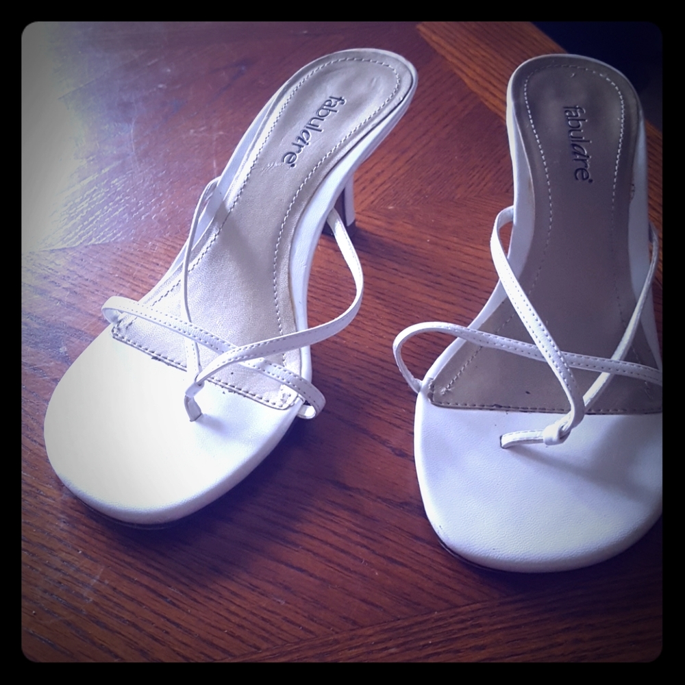 White sandles